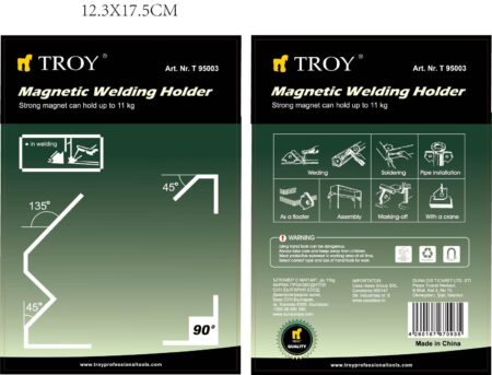 Магнит за заваряване 11кг / Troy 95003 / 2
