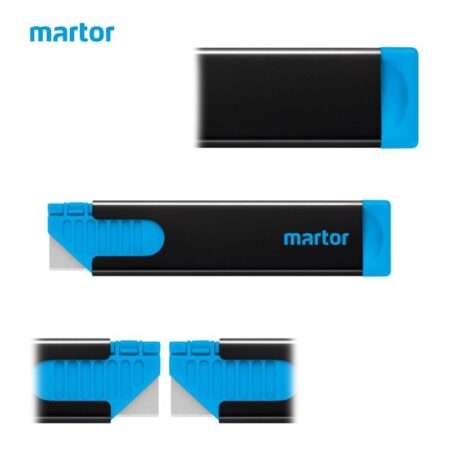 Макетен нож, обезопасен, с автоматично прибиране SECUNORM HANDY / Martor 445.02 / 2