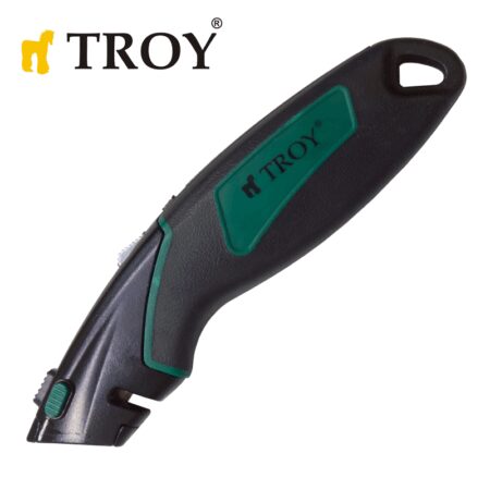 Макетен нож с автоматично прибиране / Troy 21605 / 2