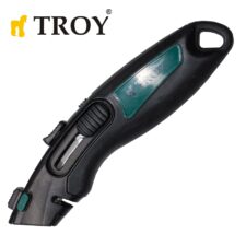 Макетен нож с автоматично прибиране / Troy 21608 /