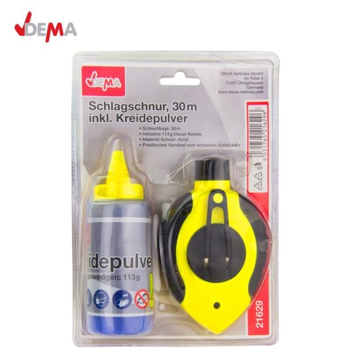 Маркиращ шнур 30м, с креда / DEMA 21629 / 5