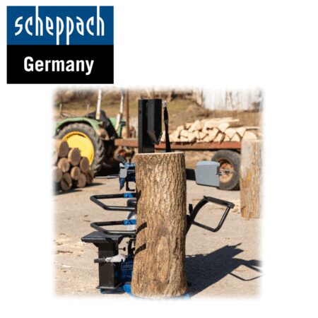 Хидравлична цепачка за трупи 10 тона 3150W Scheppach Compact 10t / 5905423901 / 5