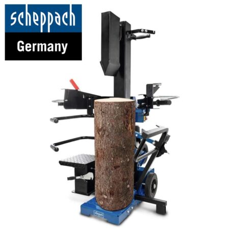 Трифазна Цепачка за дърва/трупи 15 тона, 3500W, Scheppach COMPACT / 5905422902 / 12