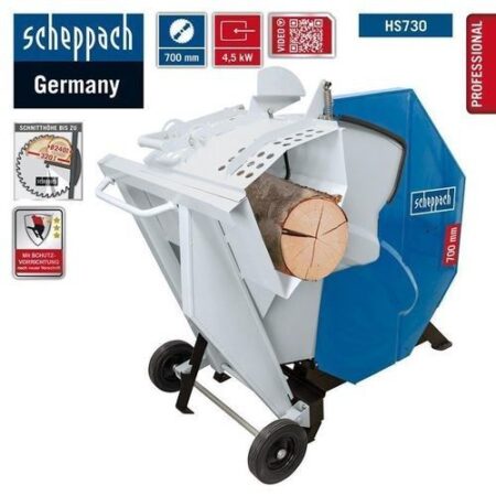 Професионален циркуляр за дърва, 700мм, 400V Scheppach HS730/ 5905112902 / 6