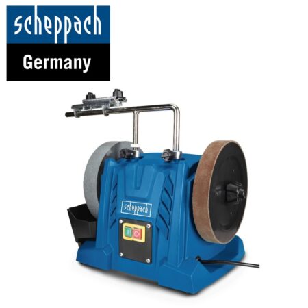 Машина за водно заточване, 150W, 200мм. Scheppach Tiger 5000s / 5903205903 / 12