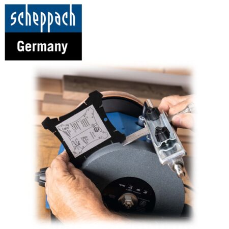 Машина за водно заточване, 150W, 200мм. Scheppach Tiger 5000s / 5903205903 / 15