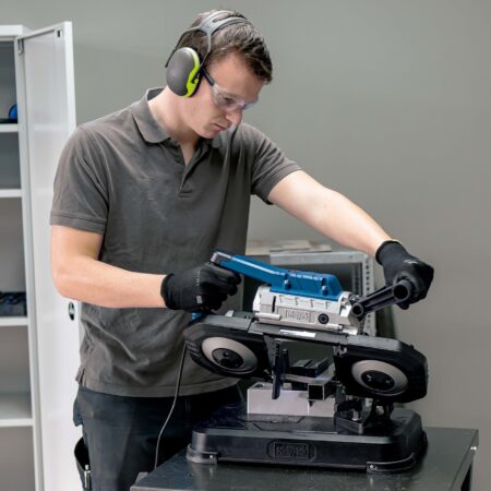Лентова ножовка 1200 W Scheppach MBS1200 / 5901508901 / 5