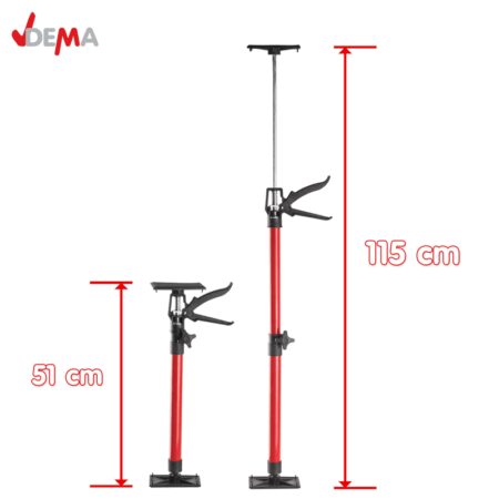Механична телескопична подпора за гипсокартон DZS 115 / DEMA 45001 / 51 - 115 cm 1