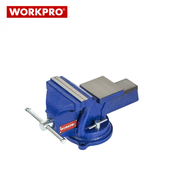 Менгеме въртящо с наковалня, 150mm / Workpro W033007 / 2