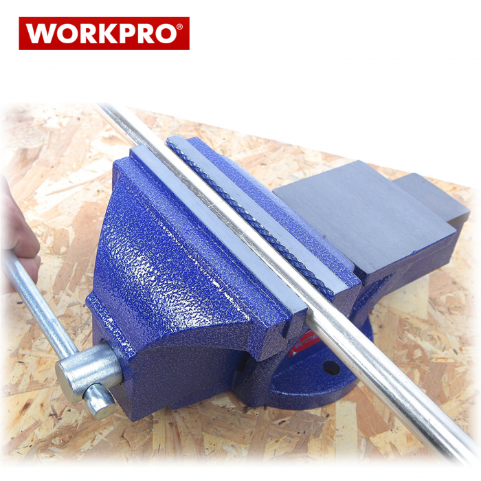 Менгеме въртящо с наковалня, 150mm / Workpro W033007 / 4