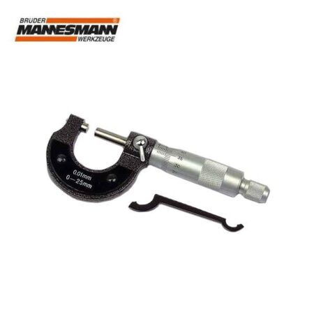 Микрометър, 0.01 мм, 0-25 мм / MANNESMANN 826 / 1