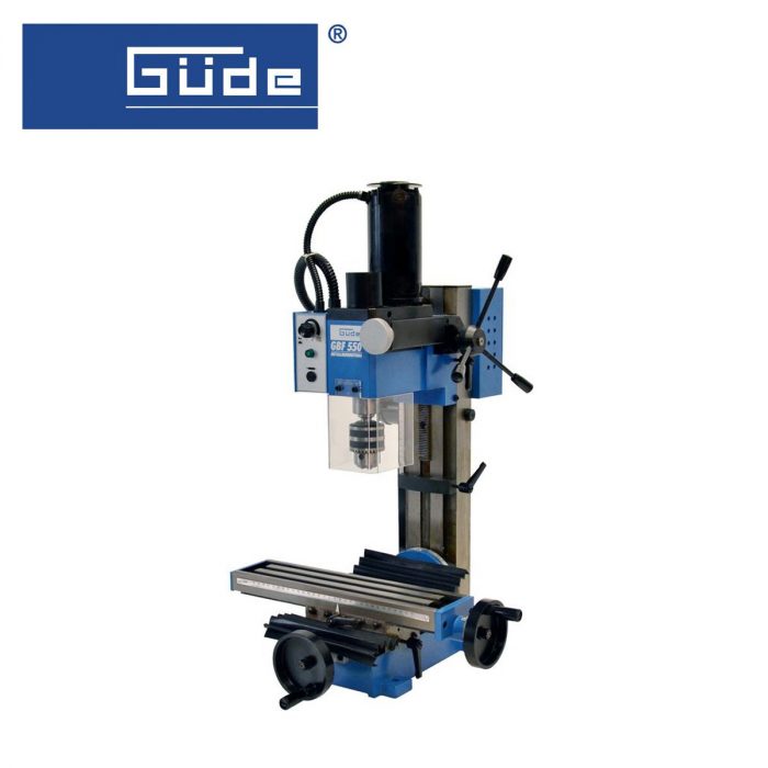 Мини колонна фреза за метал 350W GUDE GBF 550 / 48140 / 1