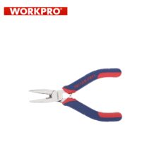 Мини комбинирани клещи с дълъг нос 120 мм / Workpro W031017 /