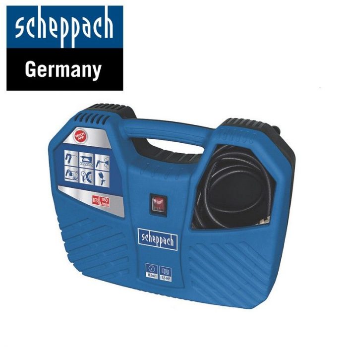 Мини компресор 1100W Scheppach Air Force 2 / 5906126901 / 2