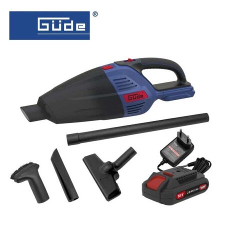 Мини прахосмукачка акумулаторна 18V, 0,5Л GUDE HSS / 58402 / 2