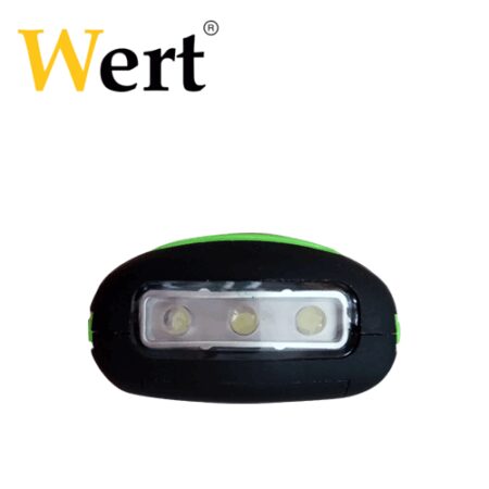 Мини Работна лампа COB LED и 3 светодиода / WERT 2611 / 2