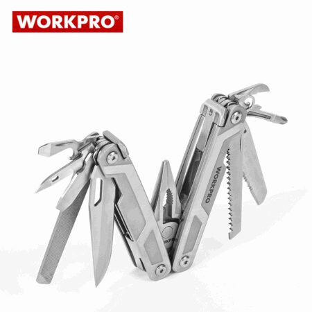 Многофункционален джобен инструмент 16 в 1 / Workpro W014070 / 2