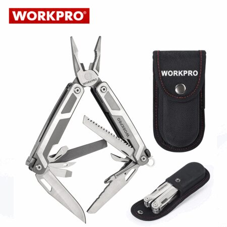 Многофункционален джобен инструмент 16 в 1 / Workpro W014070 / 1