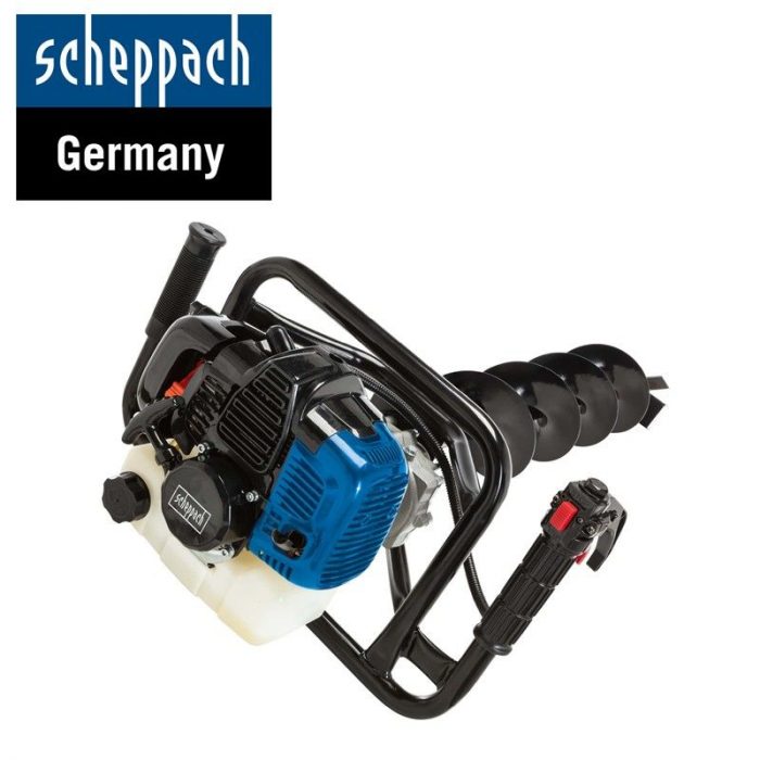 Моторен свредел за дупки в земята Scheppach EB2000 / 5904704903 / 16