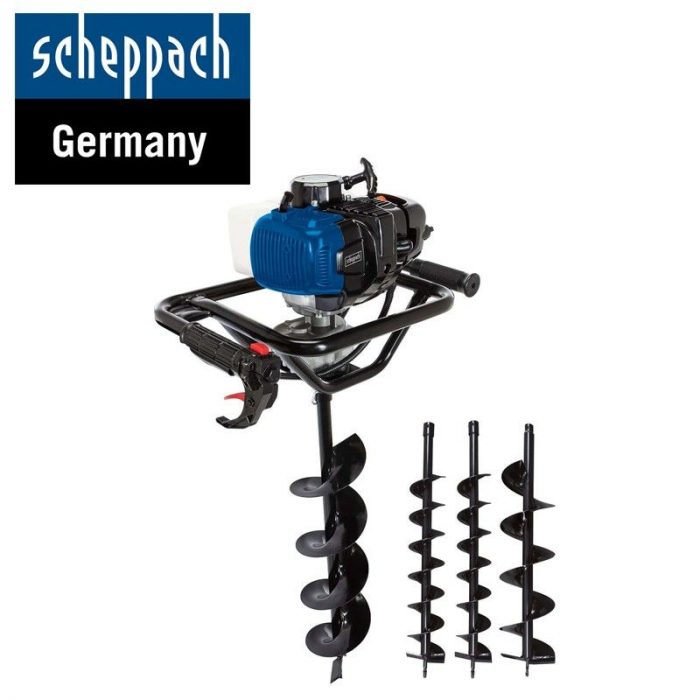 Моторен свредел за дупки в земята Scheppach EB2000 / 5904704903 / 21