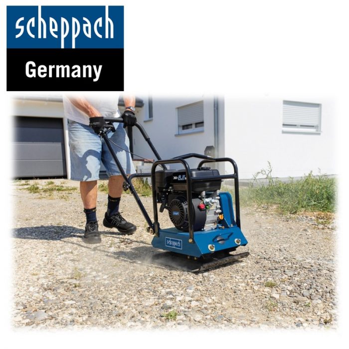 Моторна трамбовка / виброплоча Scheppach HP1800S – 23 kN / 5904611903 / 10