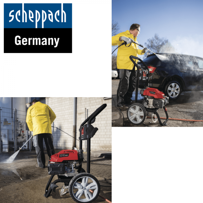 Бензинова водоструйка 200 бара Scheppach HCP2600 / 5907701903 / 10