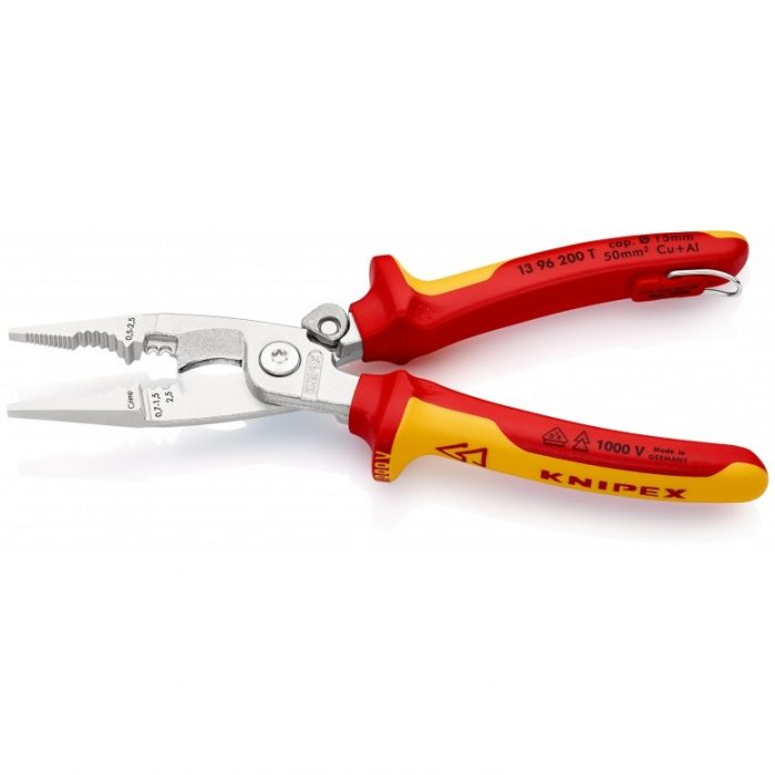 Мултифункционални Електричарски клещи / KNIPEX 1396200 T / 3