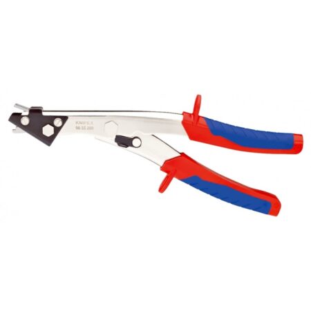 Ножица за ламарина, права до 1.2 мм / KNIPEX 90 55 280 / 4