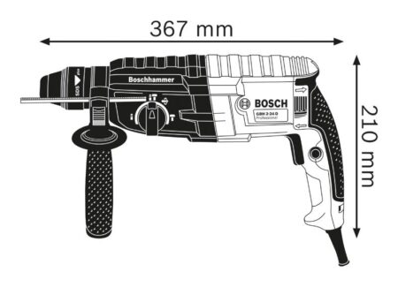Перфоратор 2.7J SDS Plus Bosch GBH 240 / 0611272100 / 6