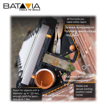 Опора за стълба, за стена, ъглова / Batavia 7064046 / 5