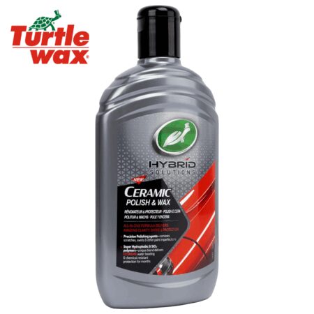 Паста за драскотини / Полираща паста HS CERAMIC POLISH AND WAX (500мл) / Turtle Wax FG53341 / 4