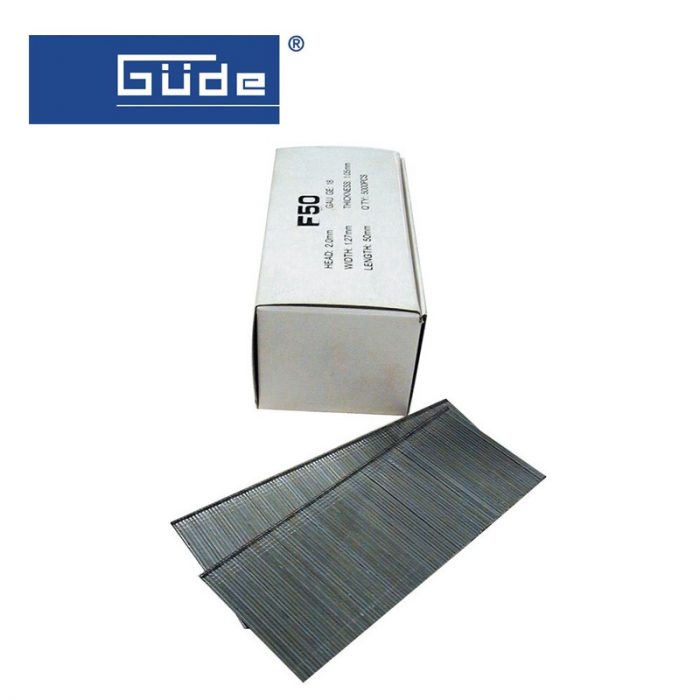 Пирони за такер 50 mm / GUDE 40217 / 5000 броя 1