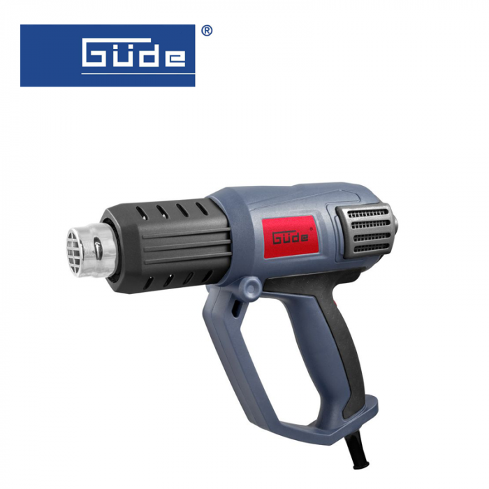 Пистолет за горещ въздух HLG 600-2000, 2000W / GUDE 58190 / 1