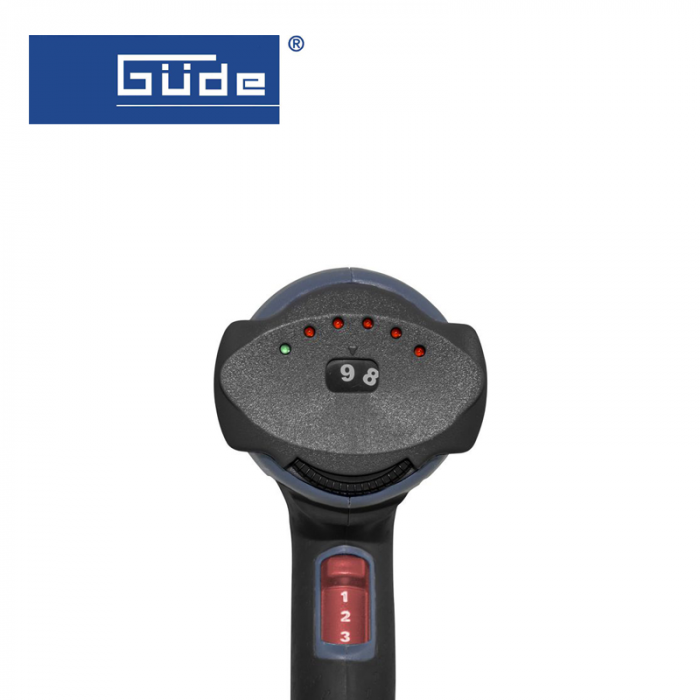 Пистолет за горещ въздух HLG 600-2000, 2000W / GUDE 58191 / 2