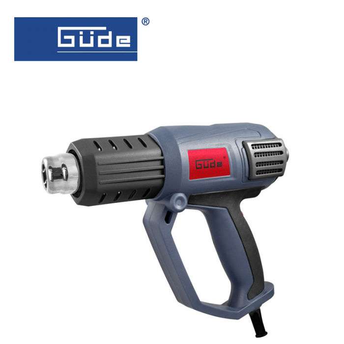 Пистолет за горещ въздух HLG 600-2000, 2000W / GUDE 58191 / 1