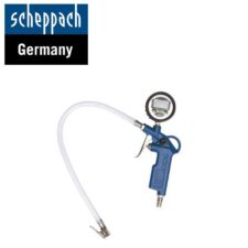 Пистолет за помпaне на гуми с манометър / Scheppach 7906100736 /