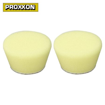 Полиращи гъби / Proxxon 29094 / 2 бр. - жълти, средно твърди 1