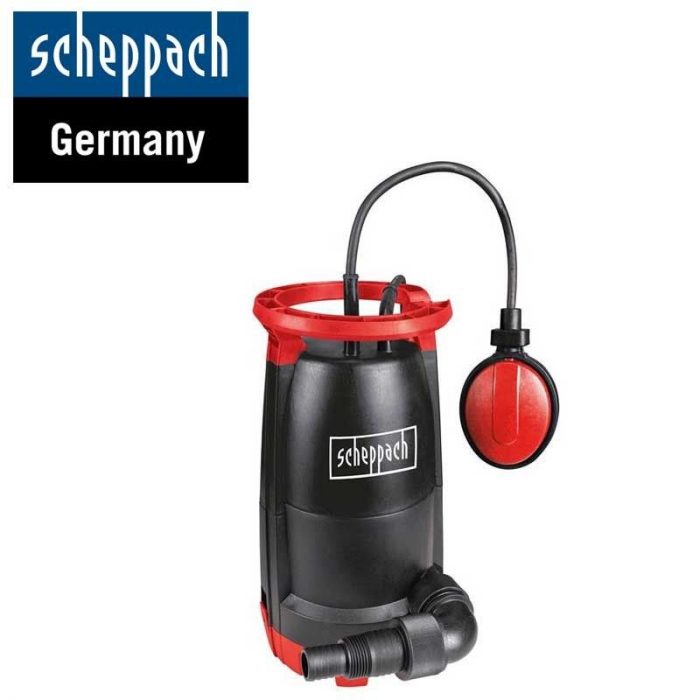 Помпа за мръсна вода, 750W, Scheppach SWP750 / 5909508901 / 1