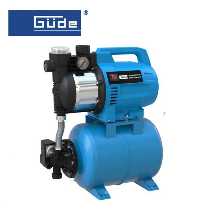 Помпа за вода с балон 1.1 kW GUDE HWW 1100.1 VF / 93906 / 1