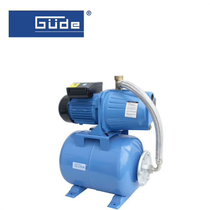 Помпа за вода с балон GUDE HWW 1300 G / 94195 / 1