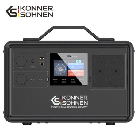 Портативна енергийна станция 4800W, 2240Wh Konner & Sohnen KS 2400PS 2