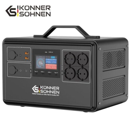 Портативна енергийна станция 4800W, 2240Wh Konner & Sohnen KS 2400PS 3