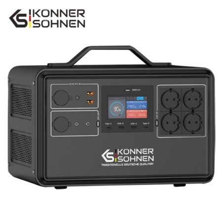 Портативна енергийна станция 4800W, 2240Wh Konner & Sohnen KS 2400PS 1