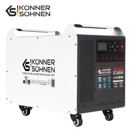 Портативна енергийна станция 3kW, 3225Wh, Konner & Sohnen KS 3000PS 3