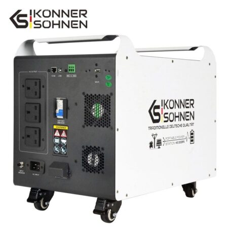 Портативна енергийна станция 3kW, 3225Wh, Konner & Sohnen KS 3000PS 5
