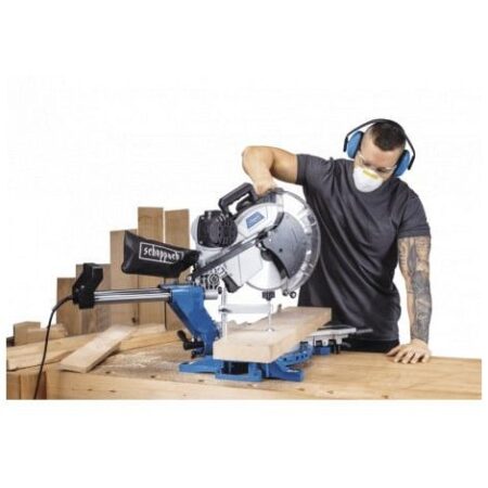 Потапящ циркуляр с изтегляне 305мм. Scheppach HM140L / 5901218901 / 12