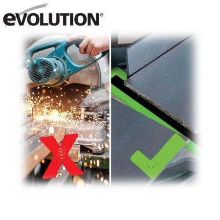 Потапящ циркуляр 210мм, EVOLUTION F210CMS / 046-0008 / 2
