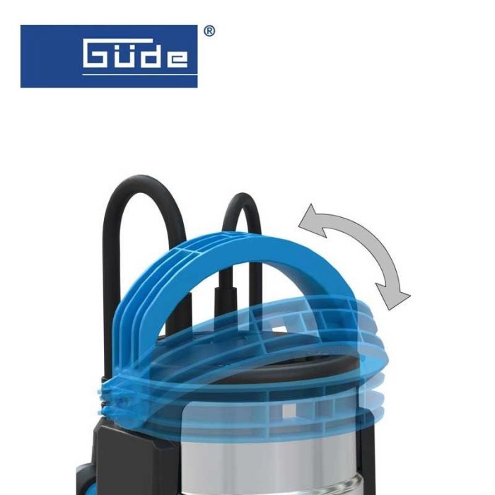 Потопяема помпа 750 W GUDE GS 750.1 2в1 / 94600 / 2