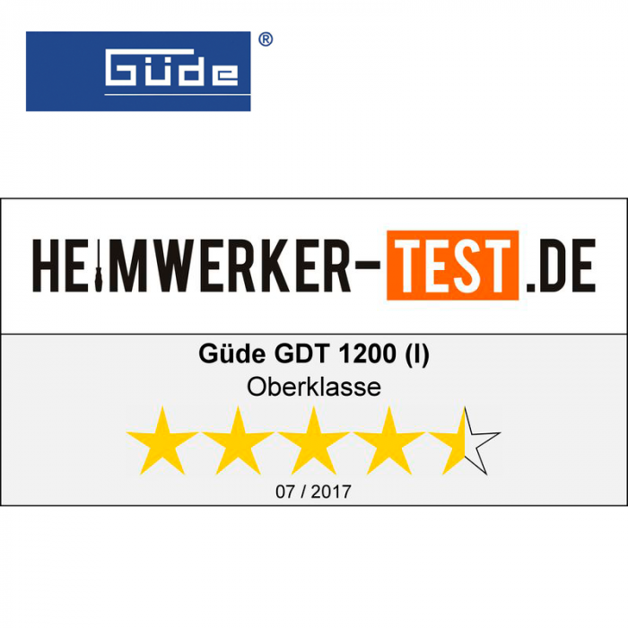 Потопяема помпа за вода 1200W GUDE GDT 1200 I, 12м / 94242 / 6
