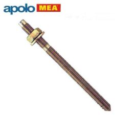 Поцинкована анкерна шпилка с гайка и шайба (12x250, 10 бр.)